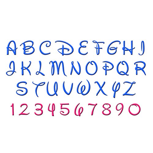 ilauke Fondant Modellierwerkzeug Alphabet Zahlen Buchstaben Ausstecher Stempel Ausstechformen Backen Kuchen lustig Tortendeko für Party Geburtstag Feier 36 teilig - 9