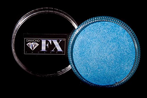 32g Diamond FX Metallic Face Paint - Baby Blue
