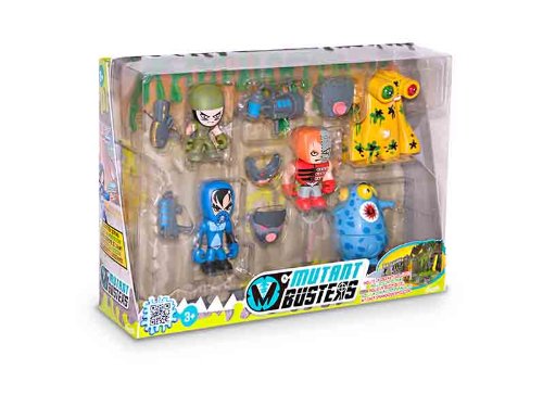 Imagen 2 de Mutant Busters - Set de batalla con 5 figuras (Famosa 700011347)
