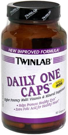Twinlab Daily One, No Iron 90 Caps