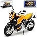 Produktbild KTM LC8 Duke Orange mit Sockel und Vitrine 1/24 Atlas Modell Motorrad mit individiuellem Wunschkennzeichen