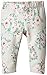 United Colors of Benetton Baby-Girls Flroal Legging Floral Trouser, Grey, 3 to 6 months (Manufacturer Size: 62 cms)