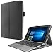 Produktbild Infiland ASUS Transformer Mini T102HA Hülle Case Slim dünne Schutzhülle Tasche für ASUS Transformer Mini T102HA (mit Auto Schlaf/Wach Funktion, Enthält Keine Tastatur)(Schwarz)
