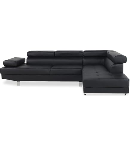 Canapé D’angle Convertible En Lit – Forme L, Housse Anthracite – Rembourrage Confortable – Dimensions 273 X 157 X 74 Cm – Style Intemporel