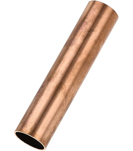 Tubo In Rame 25mm X 100mm - Senza Cuciture, Spessore 1mm, Per Fai Da Te E Artigianato - Foto 6