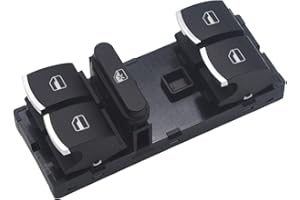 GEEANDLY Interruttori a pulsante per auto Pulsantiera Finestra 5ND959857 5K4959857 Compatibile con Jetta per Golf Polo per Passat Caddy per Tiguan Touran