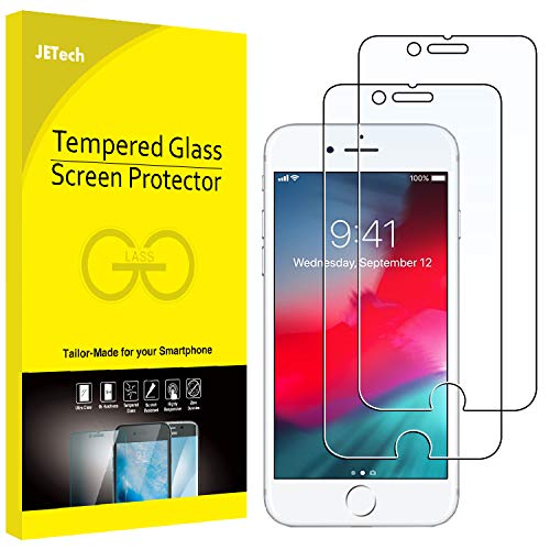 JETech Protector de Pantalla para iPhone 6s y iPhone 6, Vidrio Templado