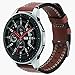 Produktbild Womdee Armbänder, kompatibel mit Gear S3 Frontier/Classic Band/Galaxy Watch, 46 mm, echtes Mattes Leder, Ersatz-Schnalle, Armband für Samsung Gear S3 Frontier Smartwatch