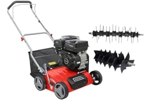 Scarificateur démousseur thermique 212 cm3 largeur 40 cm profondeur réglable DUNSCH DU81212-40A