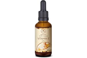 ‎AROMATIKA TRUST THE POWER OF NATURE Vitamin E Öl Tropfen 50ml - Natürlich - Tocopherol - Vitamin E Oil - Anti Aging ÖL gegen Falten aller Art - Pflege für Gesicht - Körperpflege - Haare