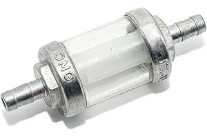 OMG INC Omg 10315b Filtro Benzina – Massive in metallo Filtro carburante – Diametro 6 mm connettore