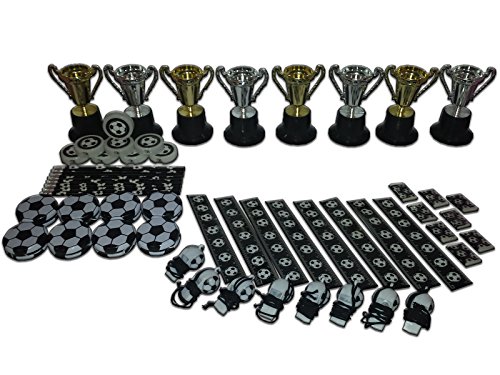 KSS Fußballset 56 teilig Großes Geburtstags Tombola Mitgebsel Mitbringsel Fußball Kindergeburtstag