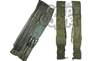 CARP-CORNER Carp Fishing Tackle Rod Holdall Bag Holds 3 Made Up & 3 Unmade Rods & Reels