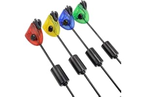 ‎HIRISI TACKLE Hirisi Tackle Karpfenangeln Swinger Bissanzeiger 4 Stück im Karton