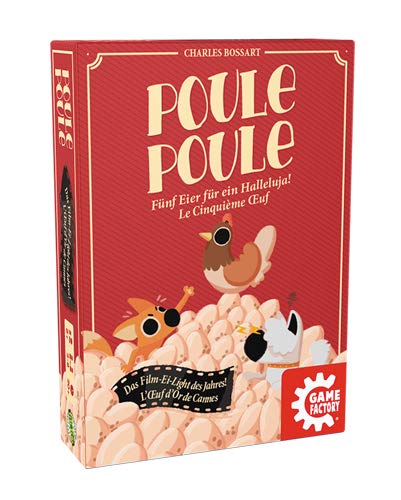 Game Factory 646265 Poule, Jeu de Cartes Humoristiques pour 2 à 8 Joueurs