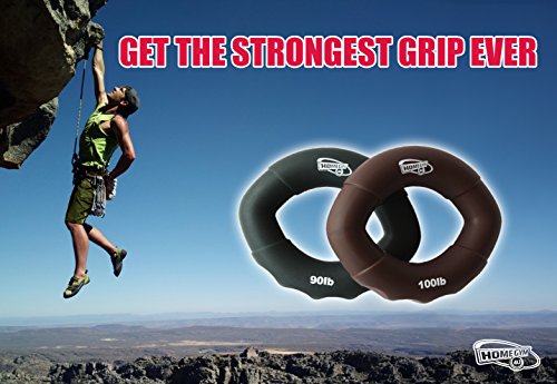 3 in 1 Hand Verstärker Grip Ringe – sehr bequem zu verwenden – Schnell erhöhen Hand Finger Handgelenk Vorderarmmuskulatur für Athleten Klettern Musiker Stress Relief & Verletzungen Rehabilitation - 2