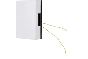 OKUYONIC Installation Murale Coque ABS Carillon de Porte Sonnette de Porte, pour la Maison, pour la sécurité(220V)