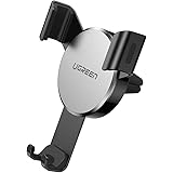 UGREEN Car Phone Holder Air Vent Mobile Mount Gravity Stand Cradle Compatible with iPhone 12 Pro Max/SE/11/XR/XS/8+,Samsung S