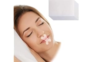 VIKSAUN 90 Pcs Sleep Strips Mouth Tape, Anti Ronflement Bouche Bandes, Bandes de Sommeil Anti-ronflement, Moins de Respiration buccale et Un soulagement instantané du ronflement (90 Pcs)