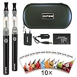 DIPSE e Dampfer / e Zigarette Starterset - 2x eGo-T mit...