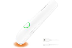 ‎LEADERPRO USB Insektenstichheiler Wiederaufladbar, Elektronischer Stichheiler zur Behandlung von Mückenstiche, Lindert Juckreiz und Schwellungen, Chemiefrei Mückenstich Hit, klein und handlich