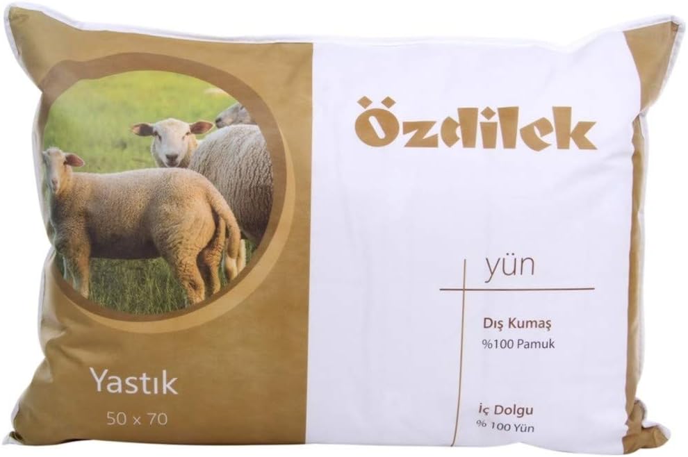 ÖZDİLEK YÜN YASTIK%100 YÜN WOOLMARK