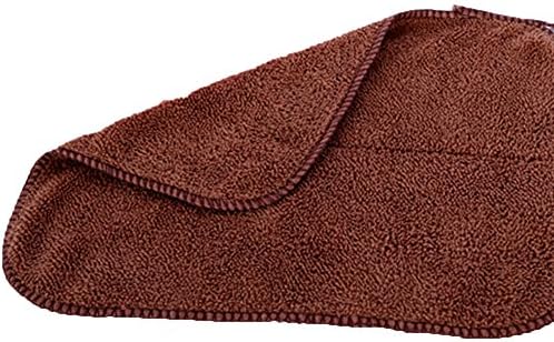Microfiber Dish Cloth Kitchen Cloth Cleaning Cloth Pack of 5-Coffee