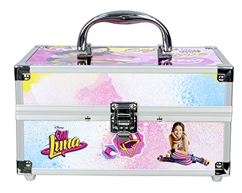 Schmink-Koffer mit umfangreichem Beauty-Set (abziehbarer Nagellack, Lipgloss, Lippenstift u.v.m.) für Fans von Disney’s Soy Luna - 3