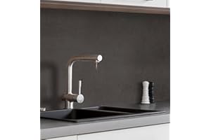 MyMaxxi Küchenrückwand Folie selbstklebend matt Versteift - einfache Montage ohne Bohren - Motiv Steinwand schwarz 60cm hoch - Spritzschutz Küche Klebefolie - Steine Mauer 220 x 60cm