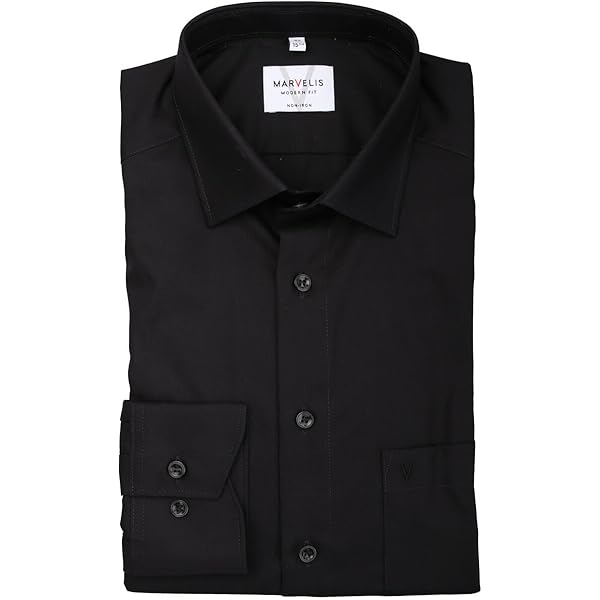 Chemise Homme Infroissable WINKEEY - Manches Longues Bureau Sans Repassage, Stretch, Regular Fit
