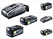 Produktbild Festool SCA 8 Li-Ion Schnell Ladegerät (200178) + 1x Festool BP 18 Li 5,2 AS 18V 5,2 Ah Akkupack (200181) + 1x Festool BP 18 Li 3,1 AS 18V 3,1 Ah Akkupack mit Airstream Technologie (201789)