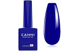 ‎CANNI CANNI Hema Free UV Negellack Natur Navy blau Gellack Gel UV Nail Art Klassischer und All MatchStil Soak Off Gelnagellack für UV Lampe