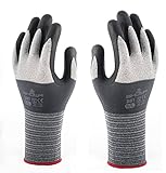 Zertifiziert und geprüft: Der Handschuh erfüllt die Anforderungen an einen Arbeitsschutzhandschuh nach EN388 und CAT.II