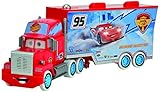 disney cars tomica truck hauler carry case display Dickie RC ICE Racing Turbo Mack Truck 1:24