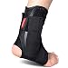Produktbild Kuangmi Knöchelbandage-Spitze bis mit Seite Stützen und Kreuz zusätzlichen Befestigung Gürtel Stärke Schutz 1 Stück Schwarz, XL