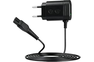 AYHYHLJZJ 4.3V Cargador One Blade para Philips Afeitadoras QP2520 QP2620 QP2510, A00390 Adaptador para MG5730 MG5720 MG3740 MG3730 MG3710 BT3206 BT3208 RQ320 RQ328 Cable 70mA 1.2m