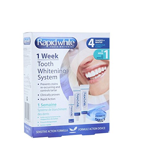 Rapid white - Diente blanco rápida sistema blanqueador - dientes más blancos en 1 semana