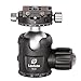 Produktbild LEOFOTO NB-40 Kamera Kugelkopf - belastbar bis 25kg - inkl. Arca Quick Release und Schnellwechselplatte