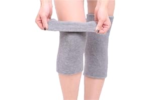 Faxianther Ginocchiere Termiche Unisex, Scaldamuscoli Invernali Traspiranti, Spesse e Calde, Supporto Protettivo per Sci, Ciclismo, Danza, Corsa, artrite, tendinite