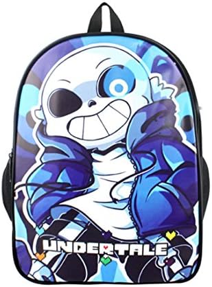 Game Undertale Bag Sans Papyrus Multi-charact Backpack School Travel Satchel 15". (B)