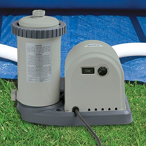 Intex Kartuschenfilteranlage, Typ OPTIMO 5700, grau, 5,678 l/h / 165 W / 230 V - 2
