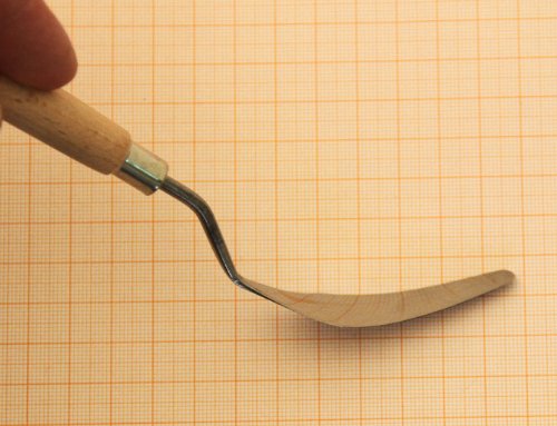 MALSPACHTEL – PROFI-SET mit 18 verschiedenen Formen und Größen, mit Edelstahl-Klinge + Buchenholzgriff, Malmesser, Palettmesser - 2