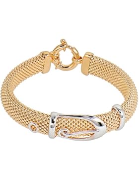 Aleksander Sternen Bronze Star Damen Armband Gürtelschnalle vergoldet rhodiniert 22cm