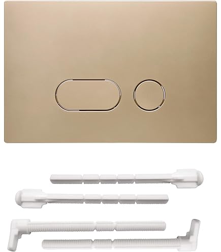 Plaque De Commande WC Suspendu - Compatible Geberit Sigma 01,20,30, UP300, UP320 - Double Chasse, Blanc, 245x164mm - 4