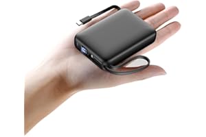 IGGPBB Power Bank, 26800mAh Caricatore Portatile, Ricarica Rapida Powerbank con 2 Porte e 2 Cavi, Batteria Esterna Compatibile per iPhone 15 14 13 Xiaomi Android