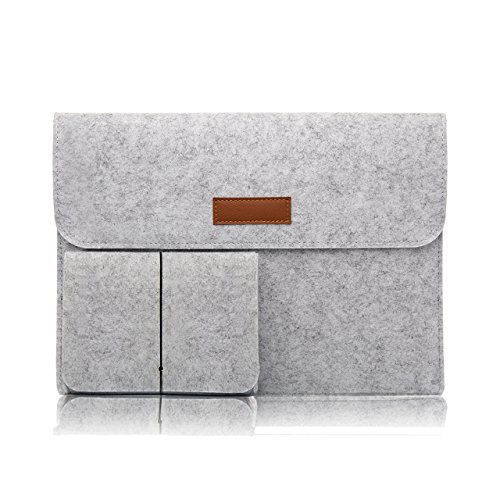 VANCOO 13-13 3 Zoll Laptop H  lle Laptop Tasche Tragetasche Aktenkoffer Tragetasche mit Maus Tasche   Power Tasche f  r 12 9 iPad Pro   MacBook Air   