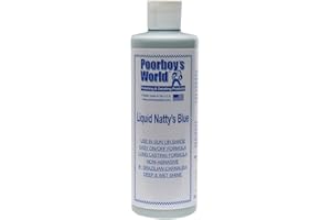 POORBOY'S WORLD Poorboys Nattys Carnauba Liquid Wax Blue 16 Ounce
