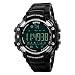 Produktbild 57-PAIOUPAIOU Neue Coole Herren Smart Sport Digitaluhr multifunktionale kreative Remote Kamera Anruf Erinnerung Zahn