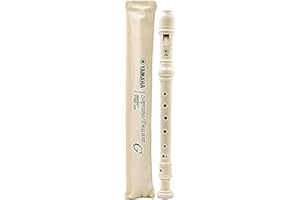 YAMAHA Flauto Soprano Descant YRS-23 con Scovolino e Custodia Flauto