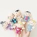 6 Pcs Finger Puppet Set Soft Toy children's Learn Play Story 6ren